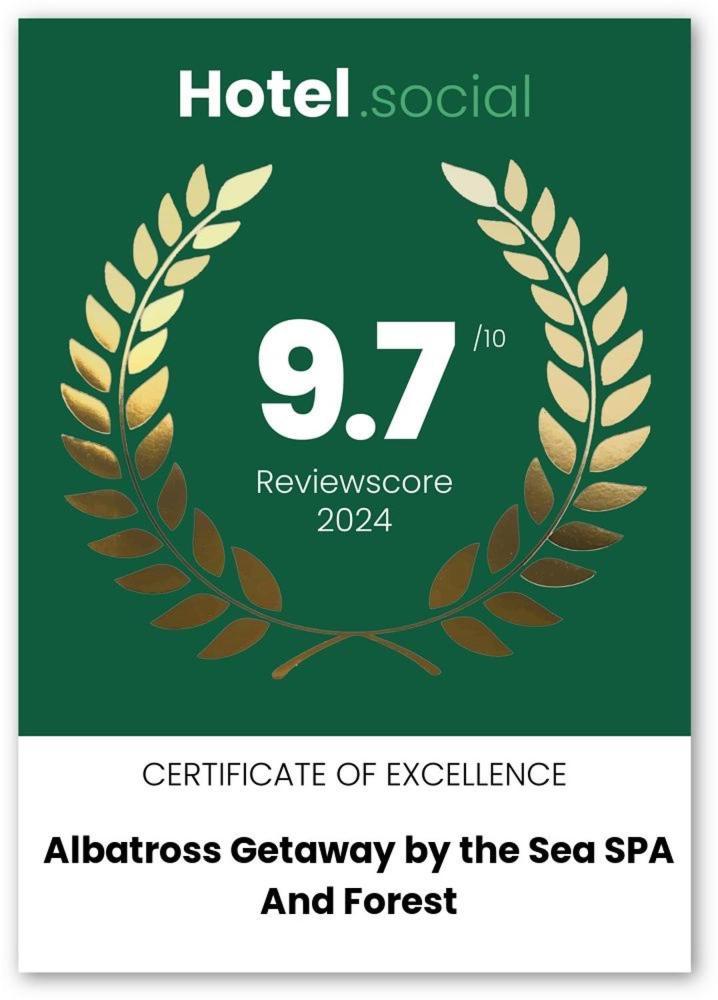 Albatross Getaway By The Sea, Spa And Forest With A Terrace Ķesterciems Εξωτερικό φωτογραφία